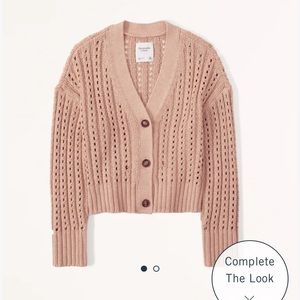 NEW Abercrombie & Fitch cardigan sweater
